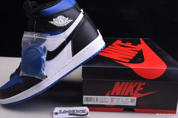 MaikeSneakers Retro 1 High Air Jordan Royal Game 555088-041 OG 0325